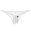Men's Sexy Low Waist Mesh Transparent Briefs