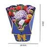 Greeting Cards Paper Popup Cards (Hydrangea)