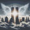 Diamond Painting -DIY Round Drill Angel Twin Towers(40*40CM)