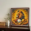 Diamond Painting-DIY Full Round Drill Pittsburgh Steelers Lions(40*40 CM)