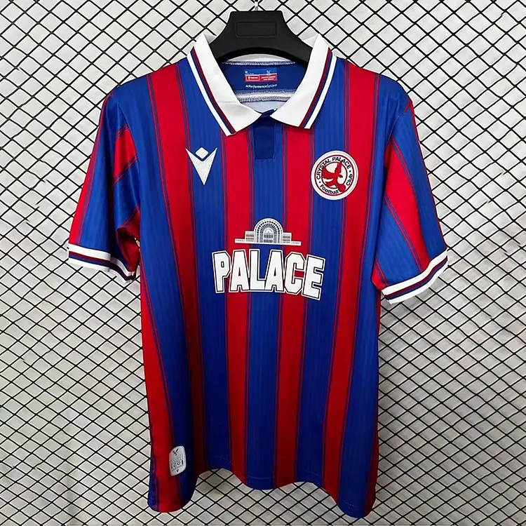【S~4XL】Crystal Palace 2025 Retro Palace Football Jersey