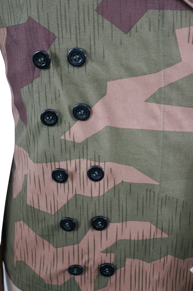   Wehrmacht German Splinter 42 Reversed Color Camo Panzer Wrap Jacket Type II German-Uniform