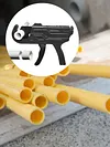 PVC Pipe Pistol Cutter with SK5 Steel Blade Plastic Tube Scissors Ratchet Cutter