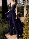 Split-Joint Empire Straight Leg Jumpsuits