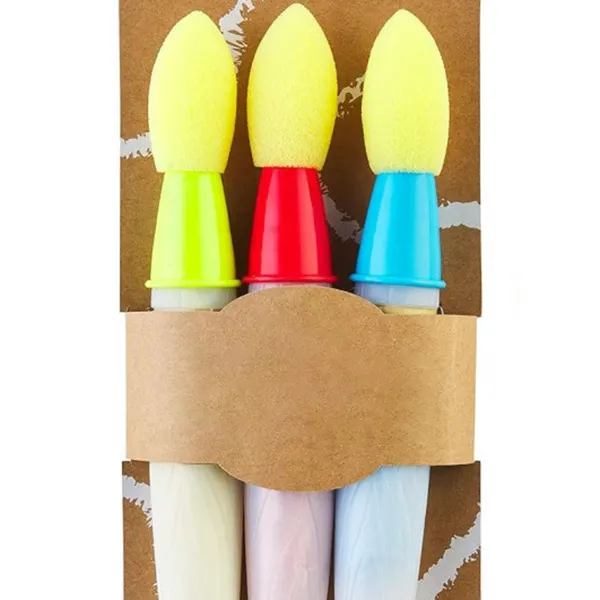 Sidewalk Chalk Paint Brush Set