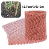 Copper Mesh Slug Repeller Rustproof Copper Net for Pest Control (12.7cmx3m)