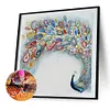 >SALE<5D DIY Full Drill Diamond Painting Peafowl Cross Stitch Mosaic Craft Kit