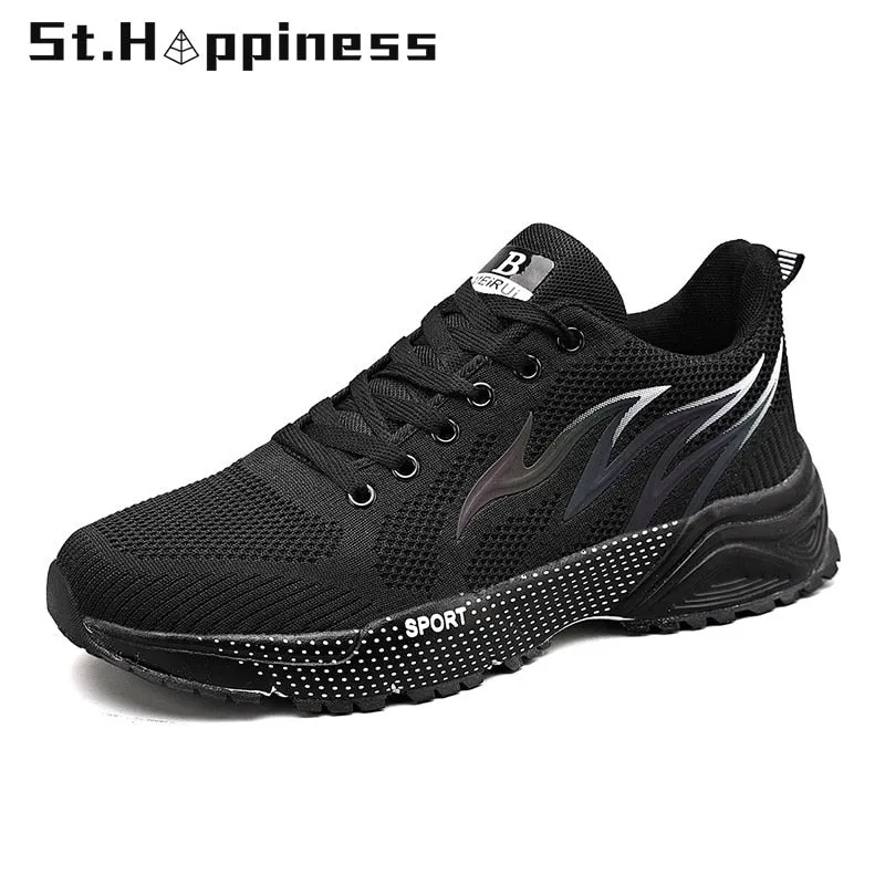 2021 Summer New Men Sneakers Fashion Lightweight Breathable Running Shoes Outdoor Trend Casual Training Fitness Sport Shoes