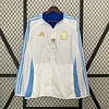 2024 Argentina Reversible Windbreaker White-Blue Soccer Jersey 1:1 Thai Quality