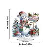 Christmas Print DIY Diamond Painting Desktop Ornaments Kit Table Decor