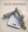 Rotating robotic arm washbasin faucet bathroom vanity sink hand basin hot and cold water faucet