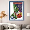 Santa Claus-16CT Stamped Cross Stitch Kit(27*37cm)