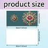 6Pcs Diamond Painting Greeting Card Mandala Diamond Handmade Card Kit