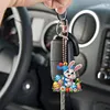 (US Local)PET Double Sided Special Shaped Easter Alphabet DIY Diamond Painting Keychain