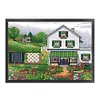 (Counted/Stamped)Autumn Manor-14CT Cross Stitch 42*32cm/16.54*12.6in