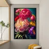 Chinese Peony-11CT Stamped Cross Stitch Kit(40*60cm)