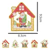 5pcs Diamond Painting Decoration Christmas Tree Pendant