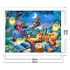 Pooh And Tigger - 11CT Stamped Cross Stitch - 50*40cm - Disney