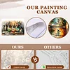 (US Local)Paint By Numbers Kit On Canvas DIY Oil Art Flower Picture Home Wall Decor50x40cm