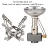 Camp Stove Ultralight Collapsible Stove Burner for Outdoor Hiking Cooking Burner