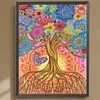 >SALE<5D DIY Partial Special Shaped Drill Diamond Painting Tree Butterfly Decor30x40cm