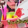 Multi-functonal Diamond Painting Drills Organizer Box Multi-Drawer Diamond Painting Storage Box, Designed for Tool Storage And Versatile Diamond Dotting Purposes DIY Diamond Art Accessories