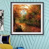 Diamond Painting-DIY Full Round Drill Autumn Maples