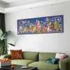 (Big Size)Disney Characters-Full Round Diamond Painting 80*30CM/110*50CM