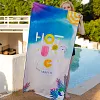 Double-sided Velvet Beach Towel For Seaside Swimming, Water-Absorbent And Sand-Free Bath Towel, Breathable, Skin-Friendly, Quick-Drying BeachTowel For Swimming, Travel, Men And Women