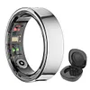 R09 Smart Ring Waterproof Body Temperature Health Sleep Monitor for Men Women
