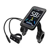 24V/36V/48V Electric Bike Display Screen Waterproof Handlebar Bike Speedometer