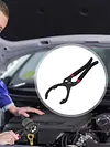 10/12 Inch Car Adjustable Oil Filter Wrench Vehicle Maintenance Repair Hand Tool