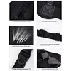Sports Chest Bag Adjustable Shoulder Strap Front Running Vest Bag for Men Women