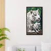 Tigers - 9CT Full Beaded Cross Stitch Kit(35x58cm)