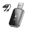 Wired To Wireless Carplay & Android Auto 2 in 1 Dongle Auto Connect Mini Adapter
