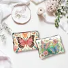 2pcs DIY Diamond Art Diamond Dot Card Pack Diamond Painting Pouch (Flower Butterfly)