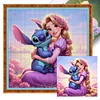 (Multi-Style) Princess And Stitch Disney-11CT Stamped Cross Stitch 40*40cm