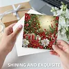 6PCS DIY Diamond Art Greeting Cards Christmas Congratulations Cards & Gifts