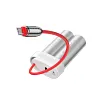 SHARGE Pouch Mini 10000mAh 30W Fast Charging Portable Power Bank with Built-in Type C Cable USB-C and USB-A Port Battery Pack