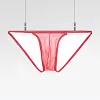 Men's Thin Sheer Transparent Special Invisible Straps Waist Underwear Brief