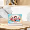 Diamond Painting Owl 2027 Paper Calendar Monthly Flip Tabletop Calendar Kit