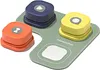 Recordable talking dog button with mat, stickers and training guide