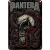 (Multi Style)Pantera Band - Vintage Metal Signs - 30*40cm - Music