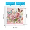 (US Local)4pcs/set Flower-Special Shaped Diamond Painting Kit(30x30cm)
