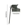 Long Gas Tank Decorative Cover Split Design Protective Cap for Cassette Gas Tank