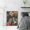 Flower - 9CT Full Beaded Cross Stitch Kit(30x40cm)