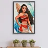 Princess Moana-Paint by Numbers Acrylic Painting 40*60CM