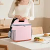 Insulated Lunch Bag Large Capacity Hand-Held Cooler Box Waterproof Picnic Bag