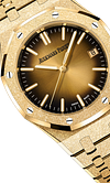 Yellow 904L Steel Smoked Gold Dial - Watch - 37mm
