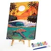 【Limited Stock Sale】Sea Turtle-Paint by Numbers Acrylic Painting 40*50cm